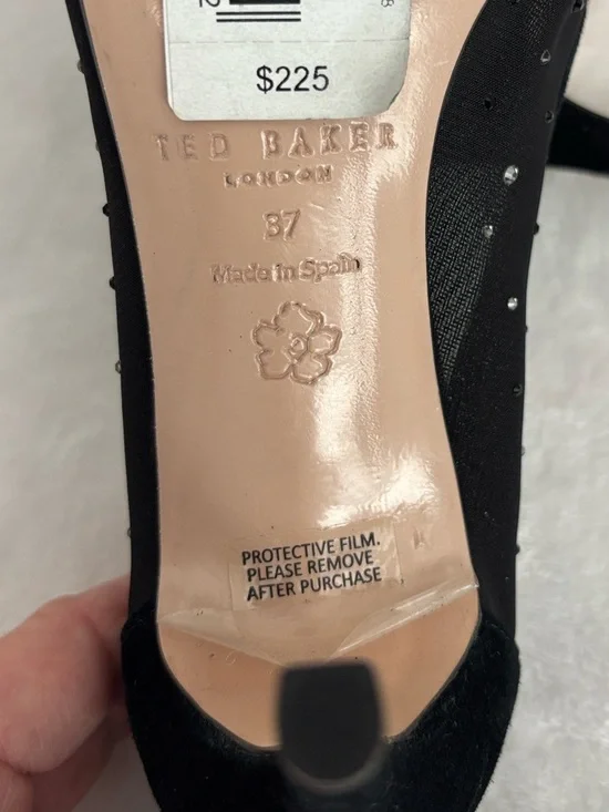 TED BAKER LONDON Ryalay Pointed Toe Diamante Crystal High Heel Pumps--6.5 - Picture 10 of 14